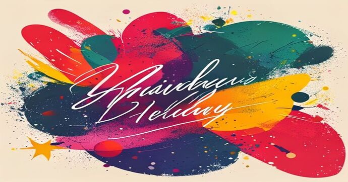 graphic design signature holiday colors