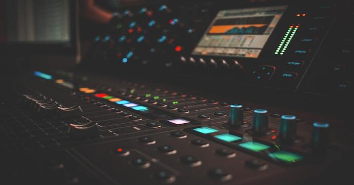 Music production studio