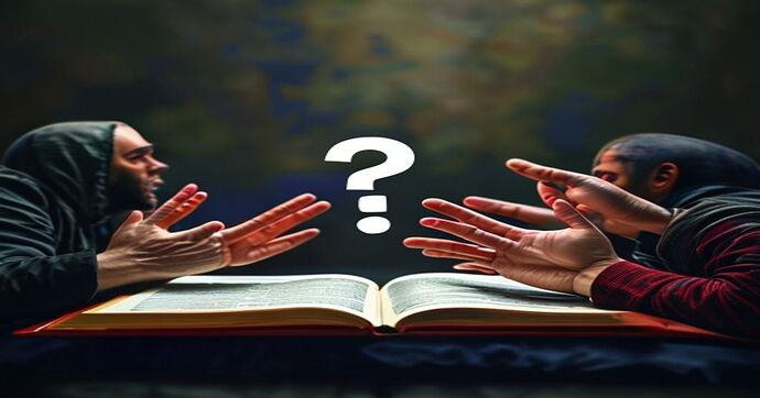 religion faith debate question