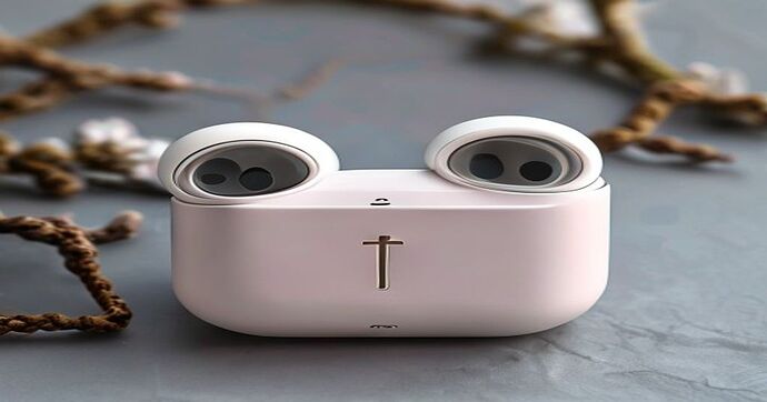 cross airpods case religious accessory