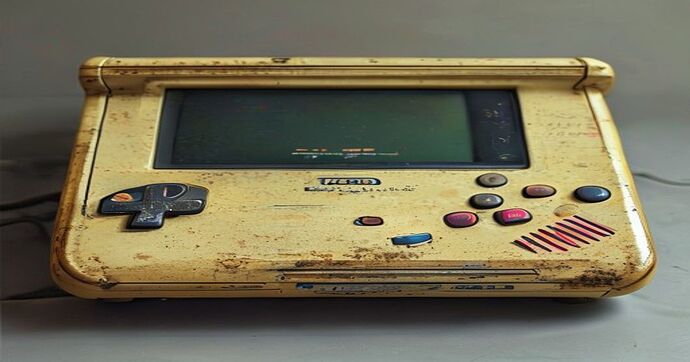 vintage video game console retro