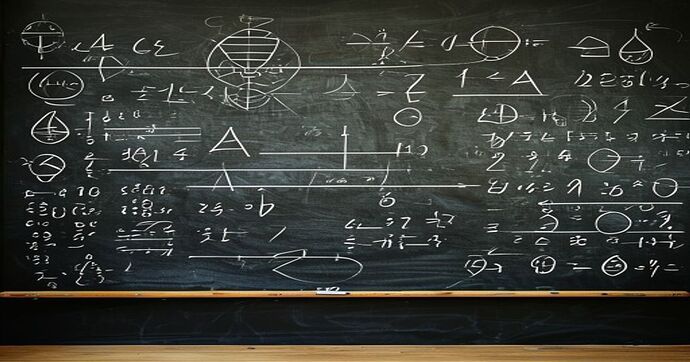 algebra math equations blackboard