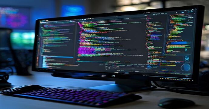 php code screen computer