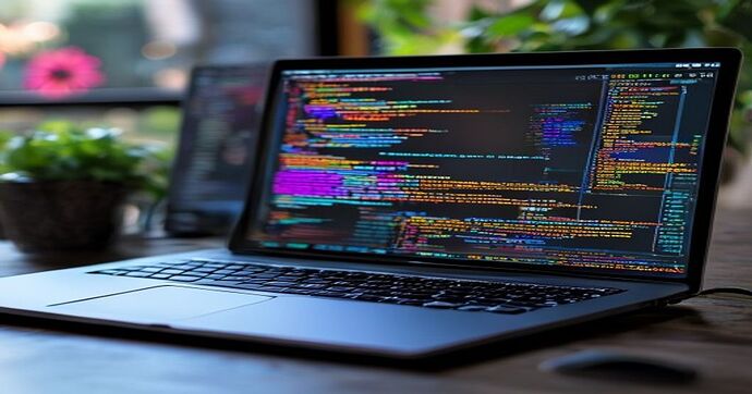 laptop code web development directory
