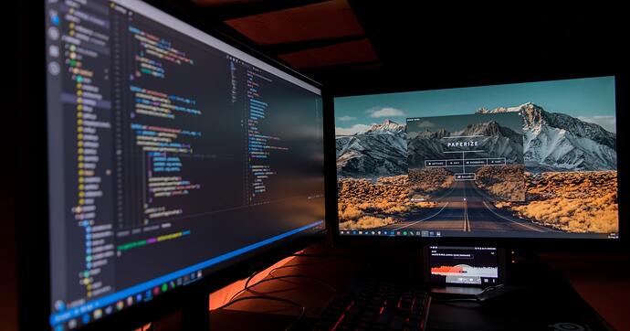 game development coding desk