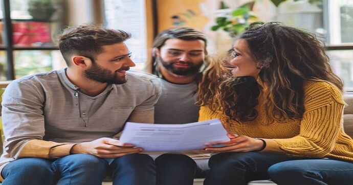 couple discussing relationship advice