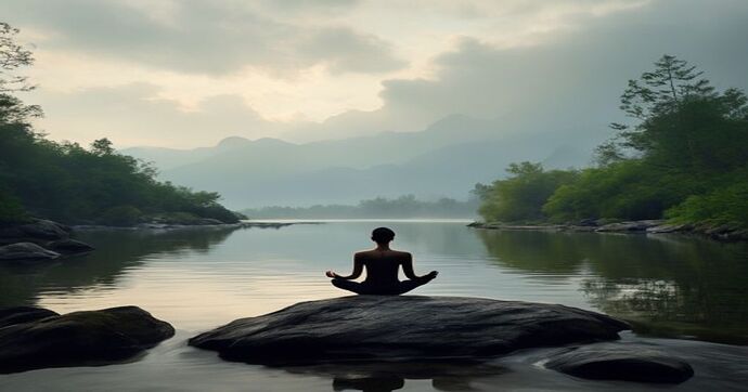 stillness meditation nature