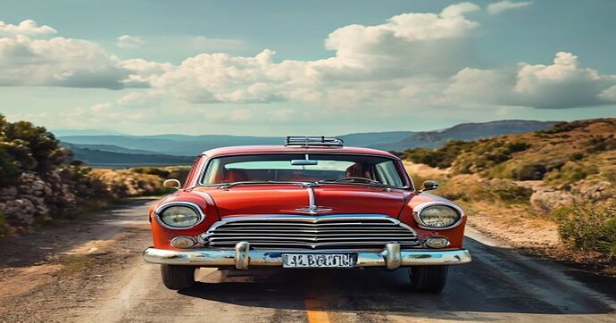 country music road trip car