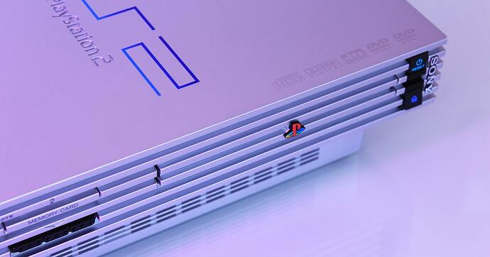 PS2 console gaming